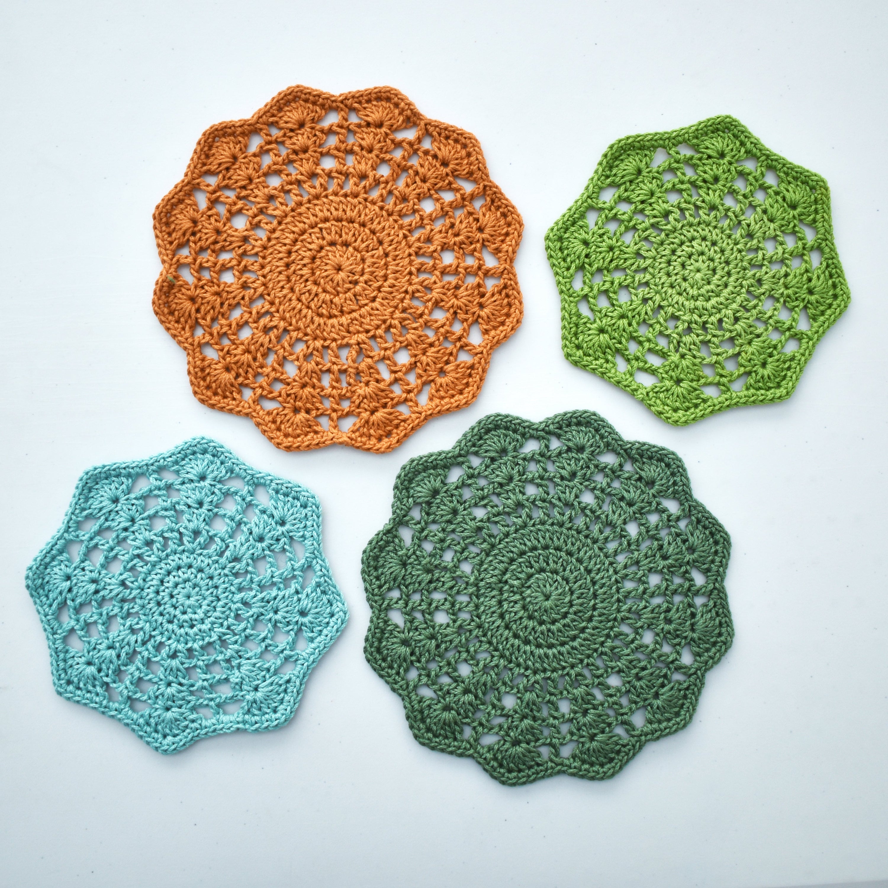 Blooming Lace Doilies
