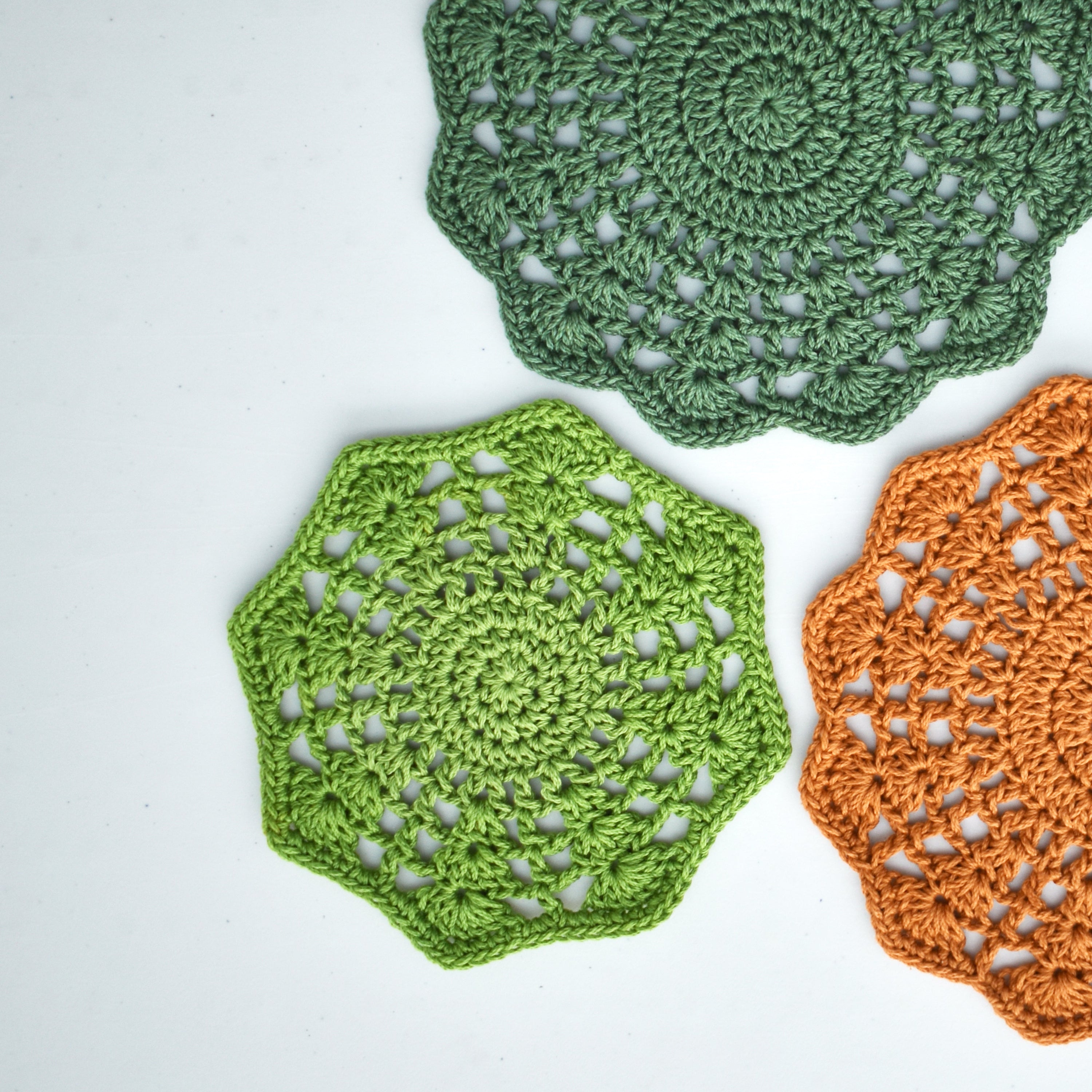 Blooming Lace Doilies
