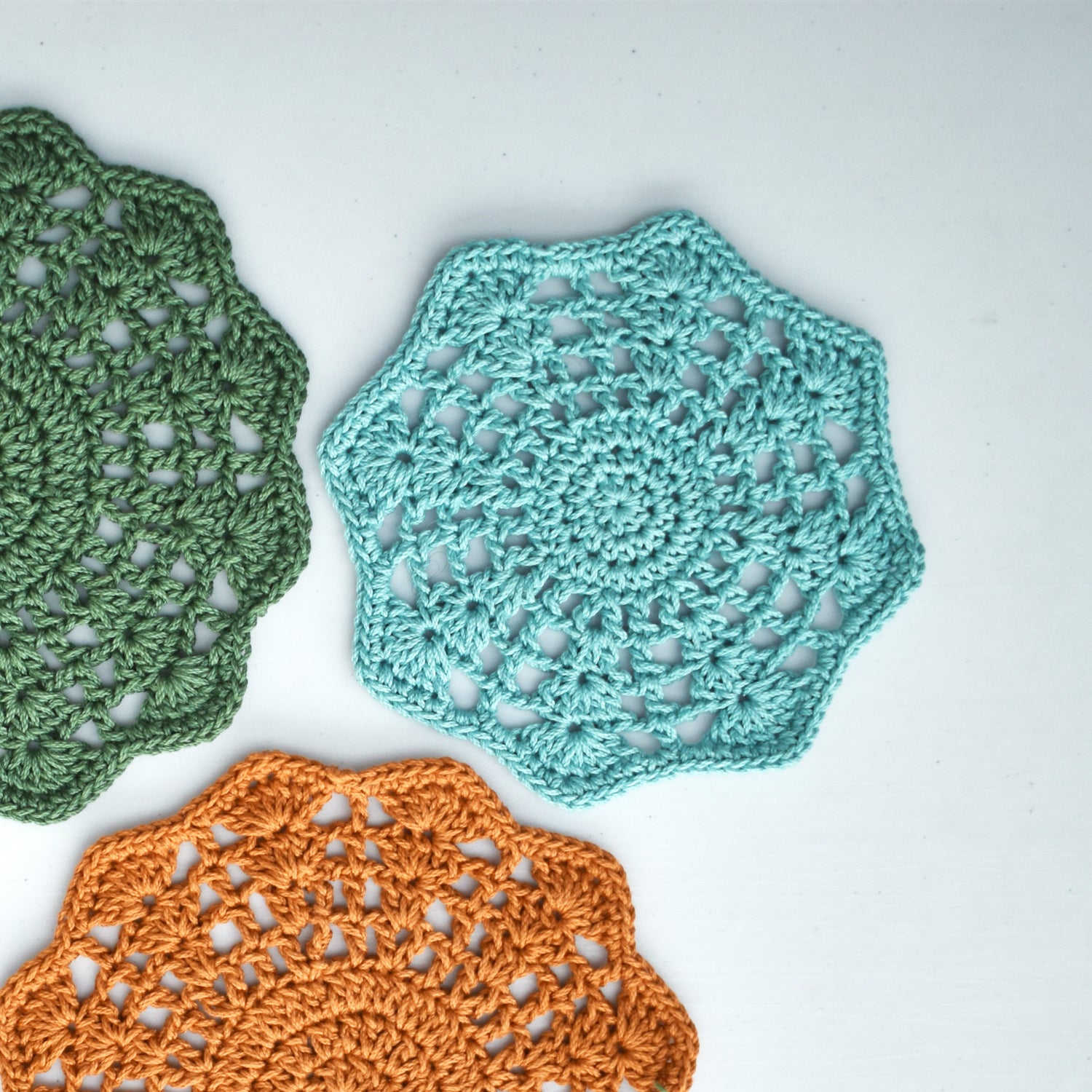Blooming Lace Doilies