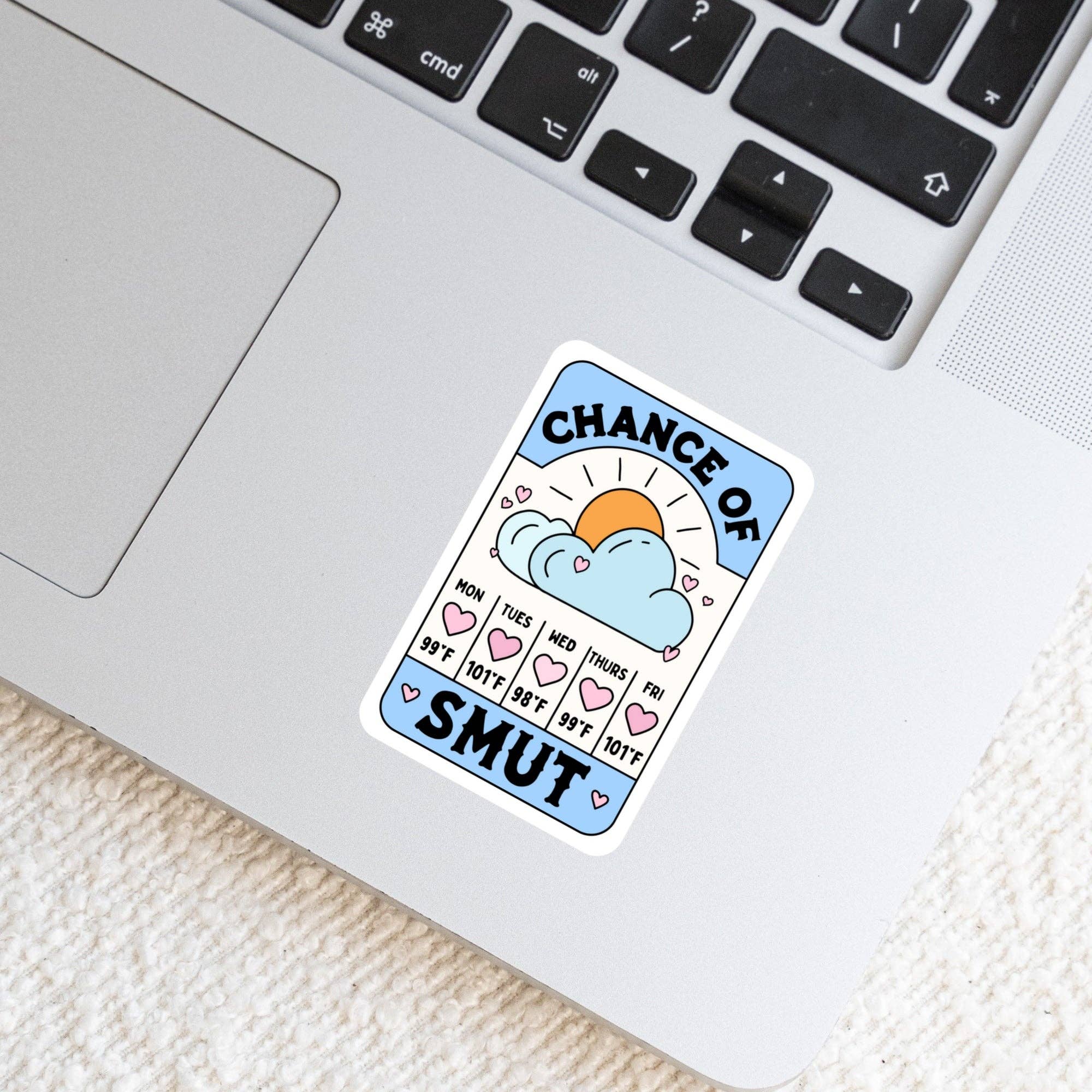 Sticker with &