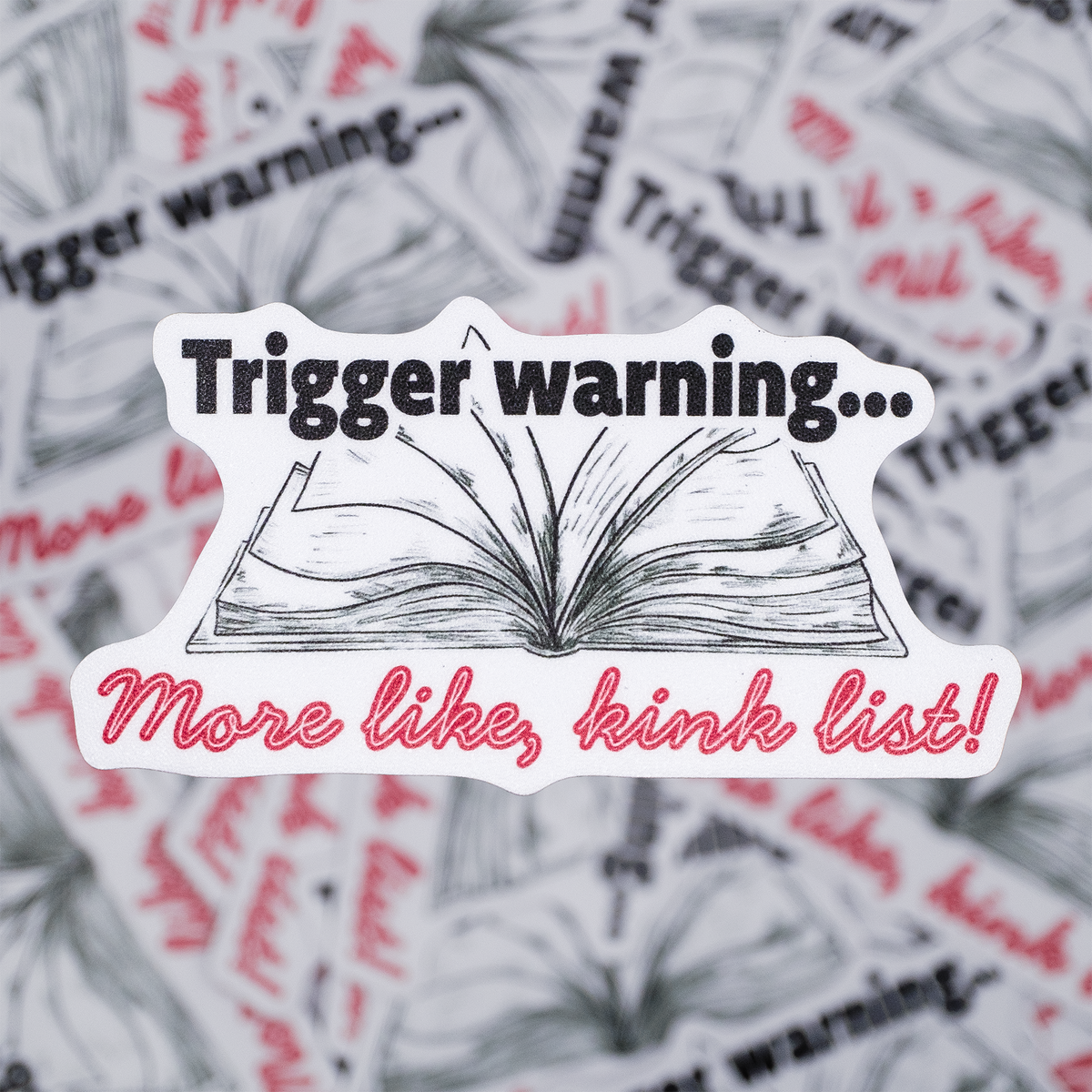 Sticker with &