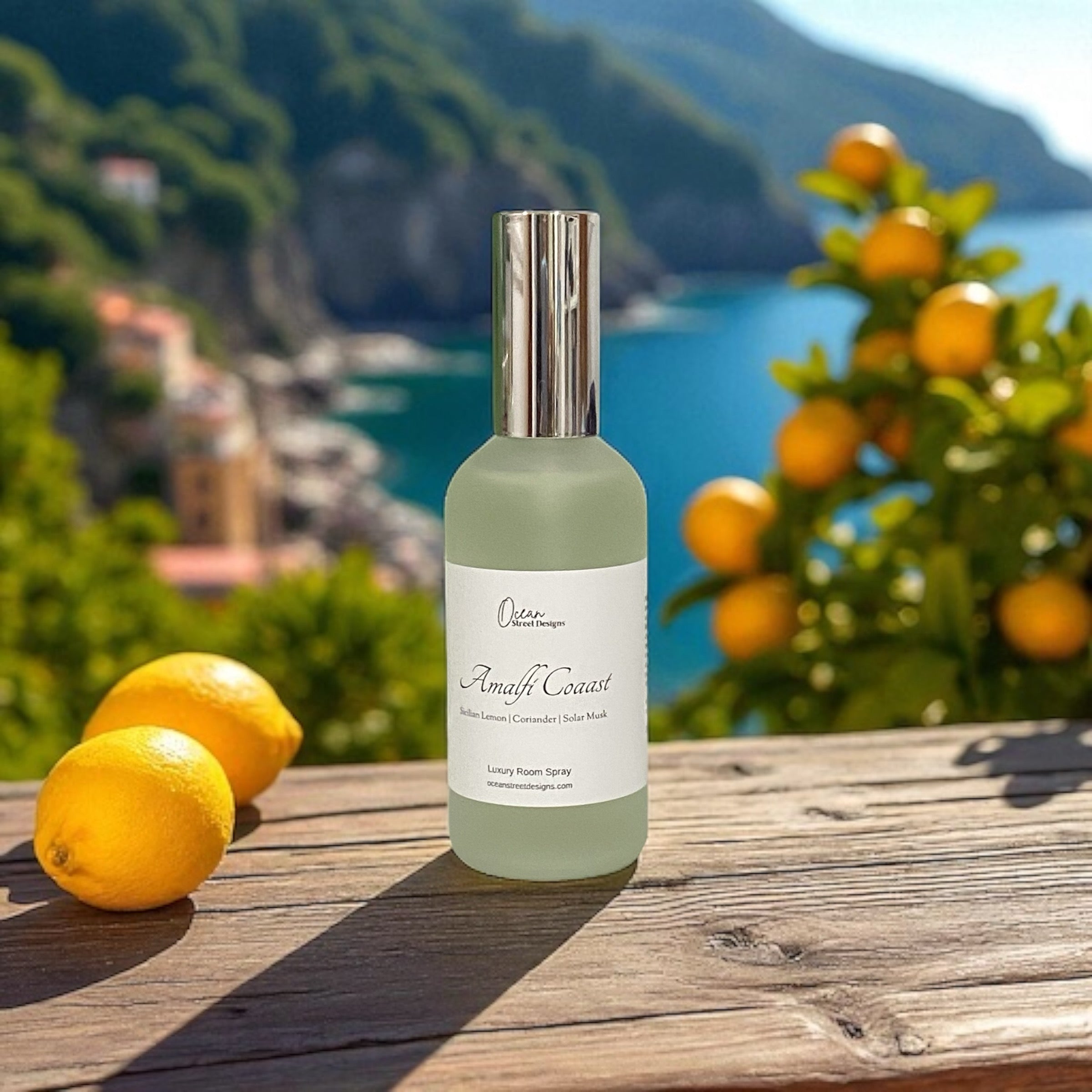 Amalfi Coast Room Spray 3 oz | Sicilian Lemon Home Fragrance