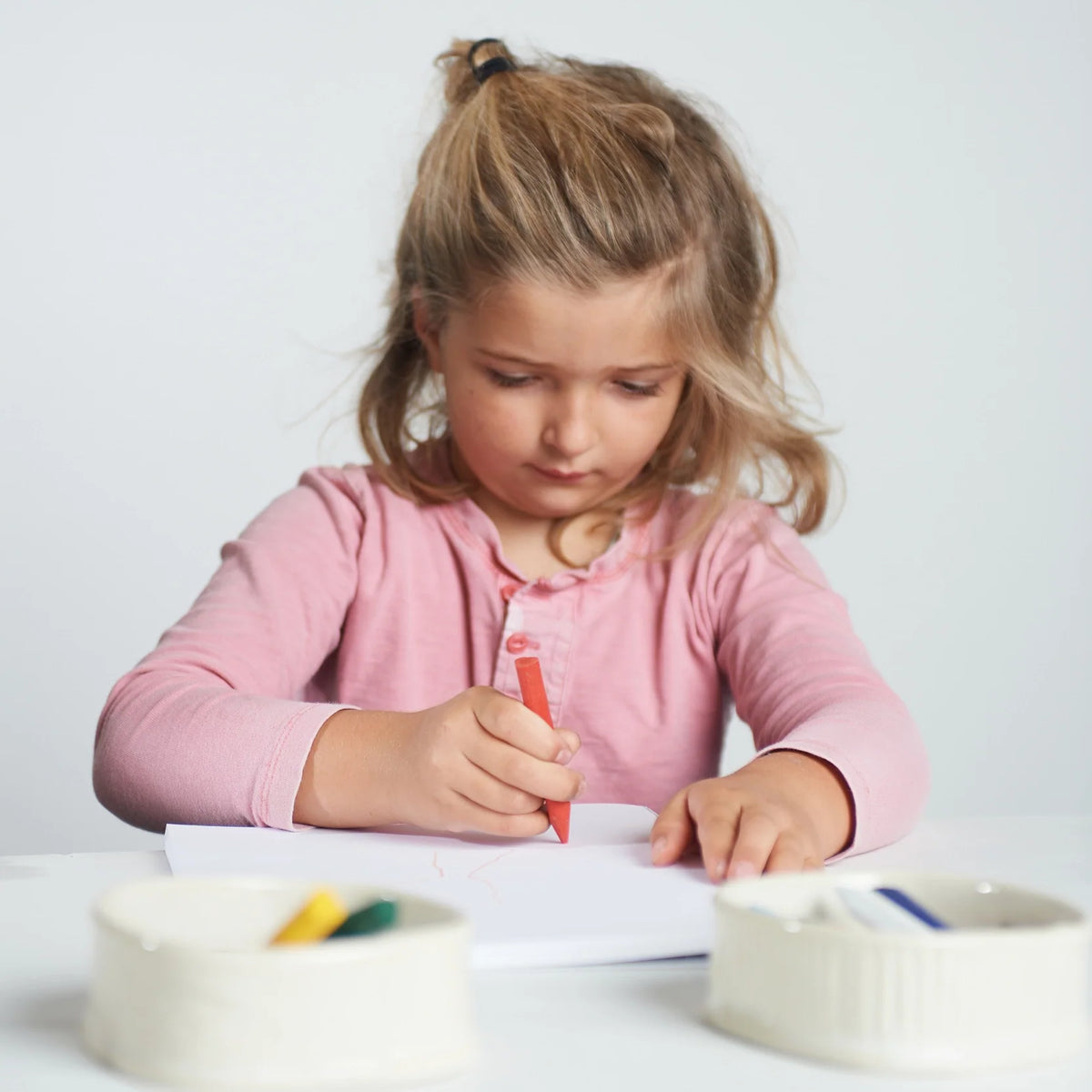 Beeswax Crayons - Triangle - 8 Natural &amp; Non-Toxic Colors