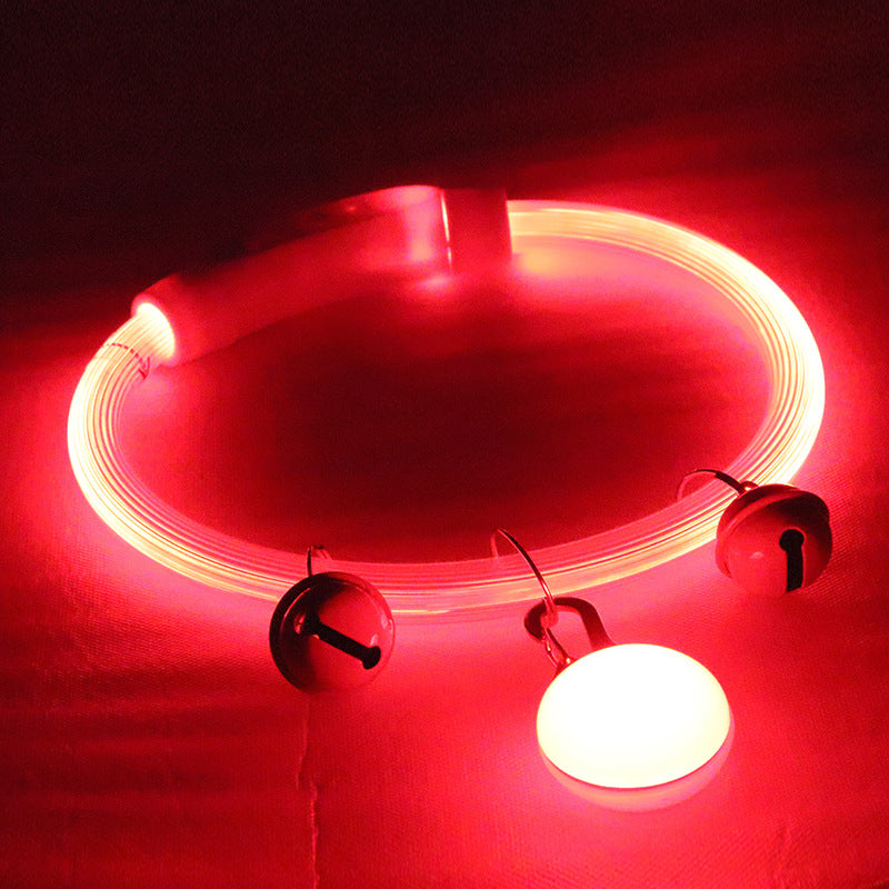 LumiTrail Reflective Rechargeable Tube Collar