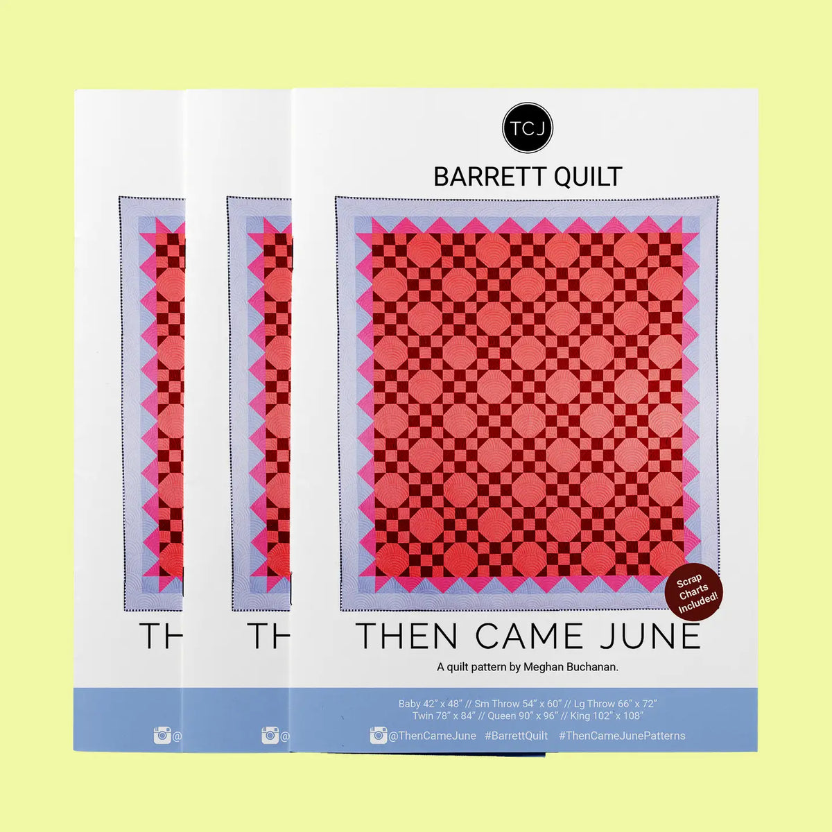 Barrett Quilt Pattern - Printed