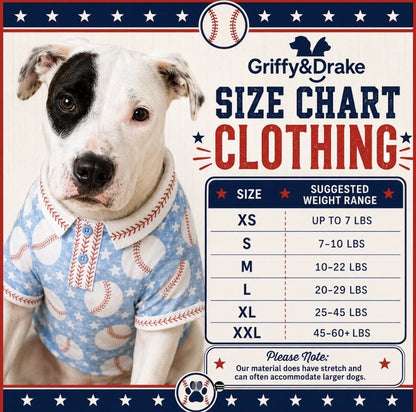 The Collared Pet Shirt Collection in Multiple Patterns &amp; Sizes