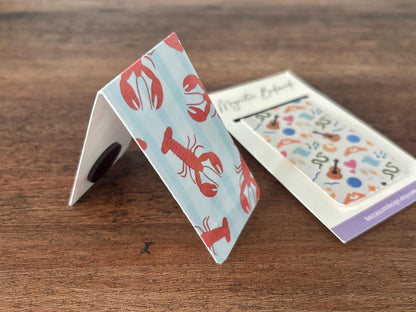 Wicked Snowflakes Holographic Magnetic Bookmark