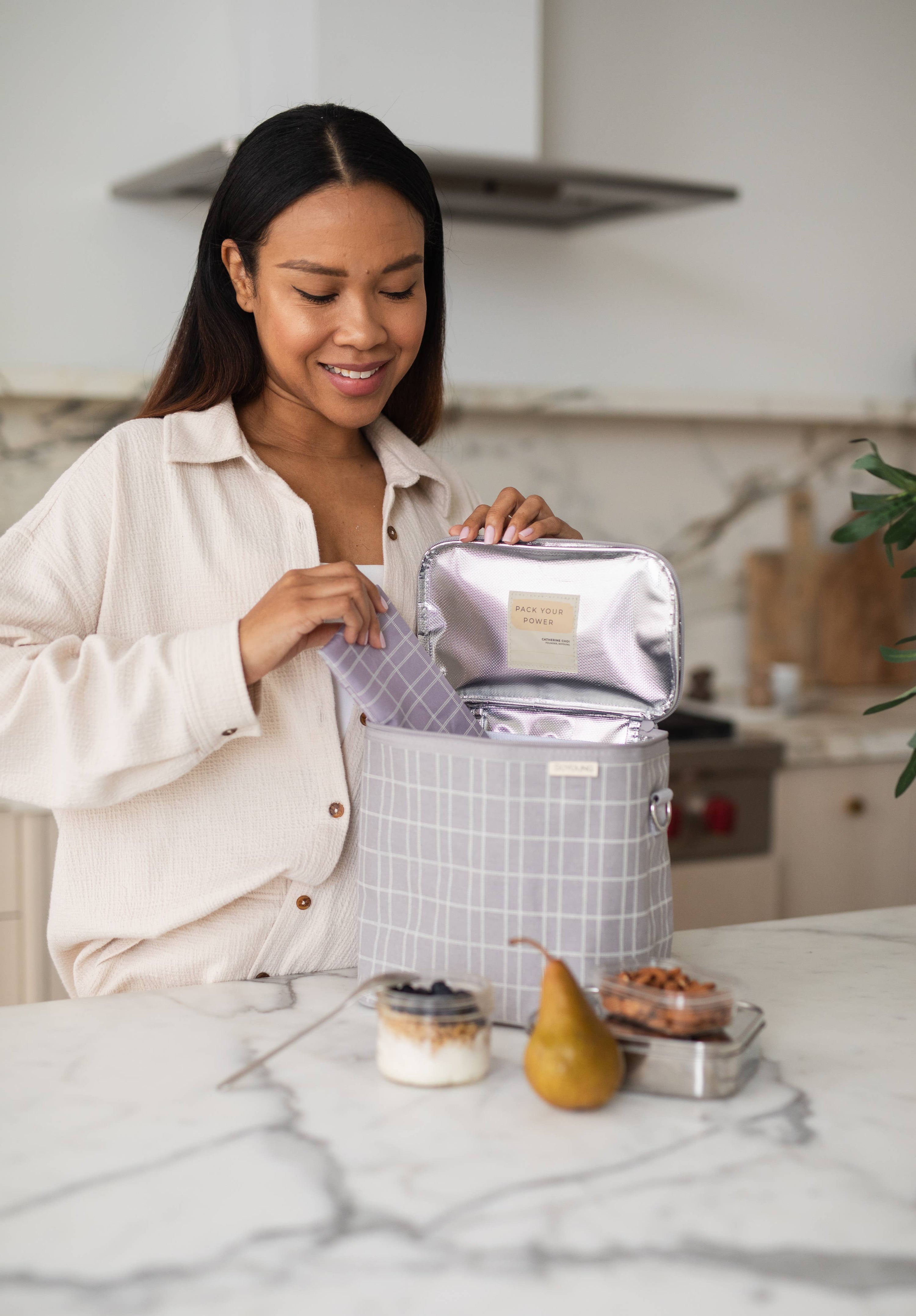 SoYoung - Light Grey Grid Ice Pack