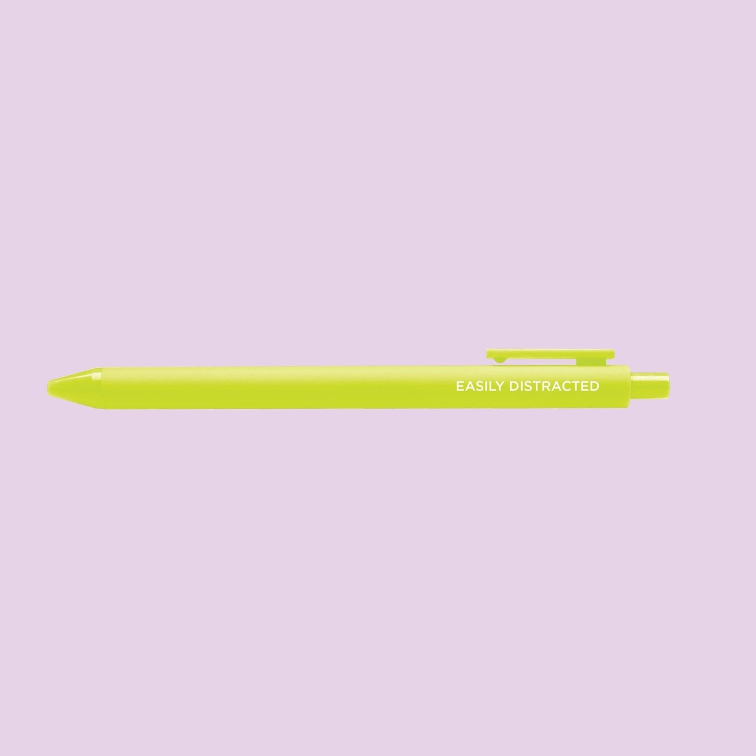 Easily distracted jotter gel pen - MangoIllustrated - Pens
