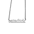 Eat a Dick Cutout Necklace - Babe co.