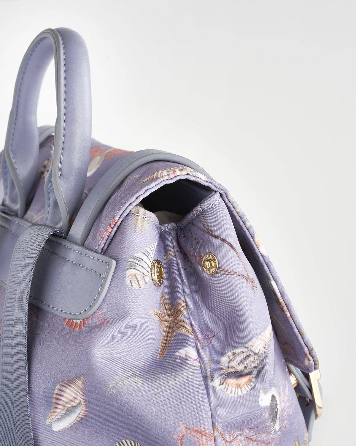 Fable England - FABLE Whispering Sands Powder Blue &amp; Lavender Mini Backpack