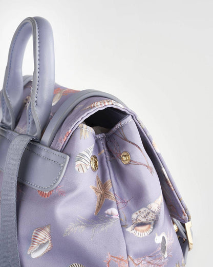 Fable England - FABLE Whispering Sands Powder Blue &amp; Lavender Mini Backpack