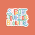 Colorful sticker with &