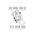 Stop Editing Your Life Die Cut Sticker - Metal Marvels - Bold mantras for bold women.