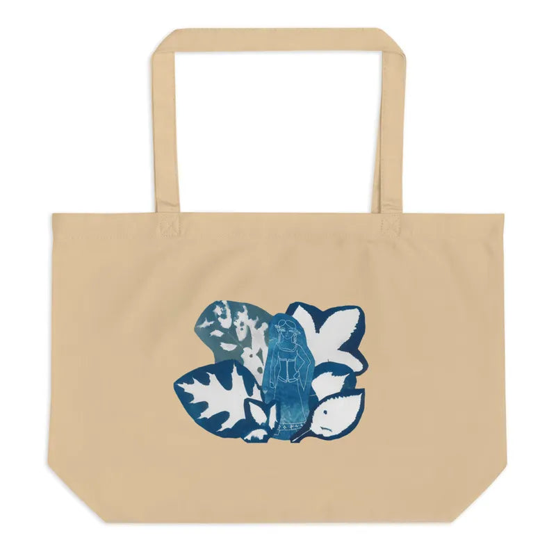 Goblin cyanotype tote bag