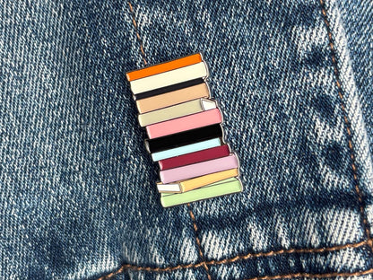 Eras Bookshelf Enamel Pin