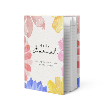 Elixir Floral Hardcover Daily Journal - Elixir Mind Body Boutique