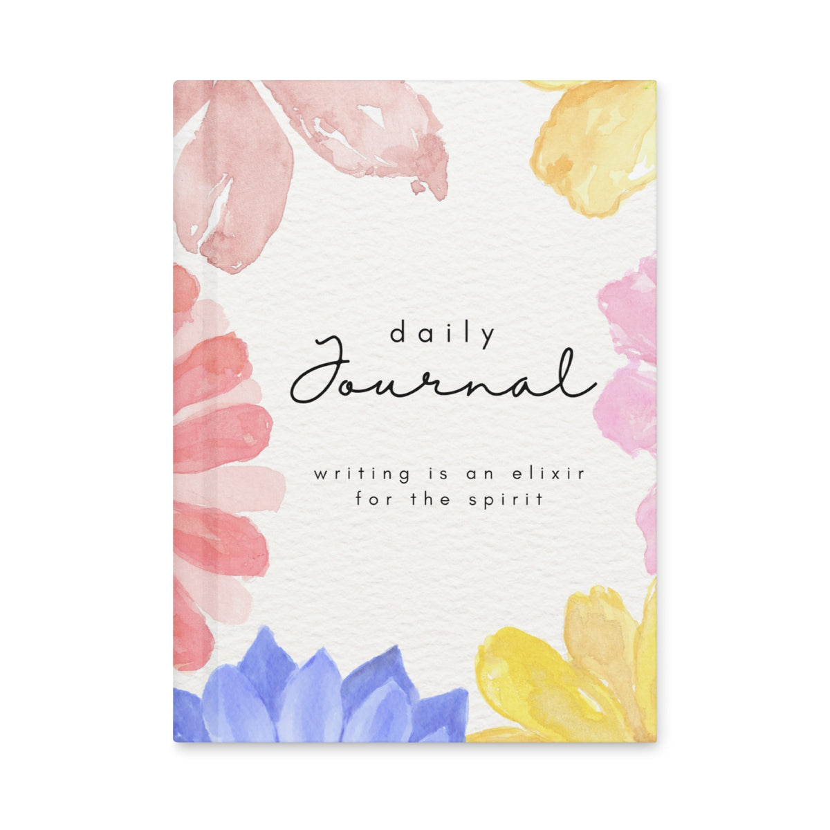 Elixir Floral Hardcover Daily Journal - Elixir Mind Body Boutique