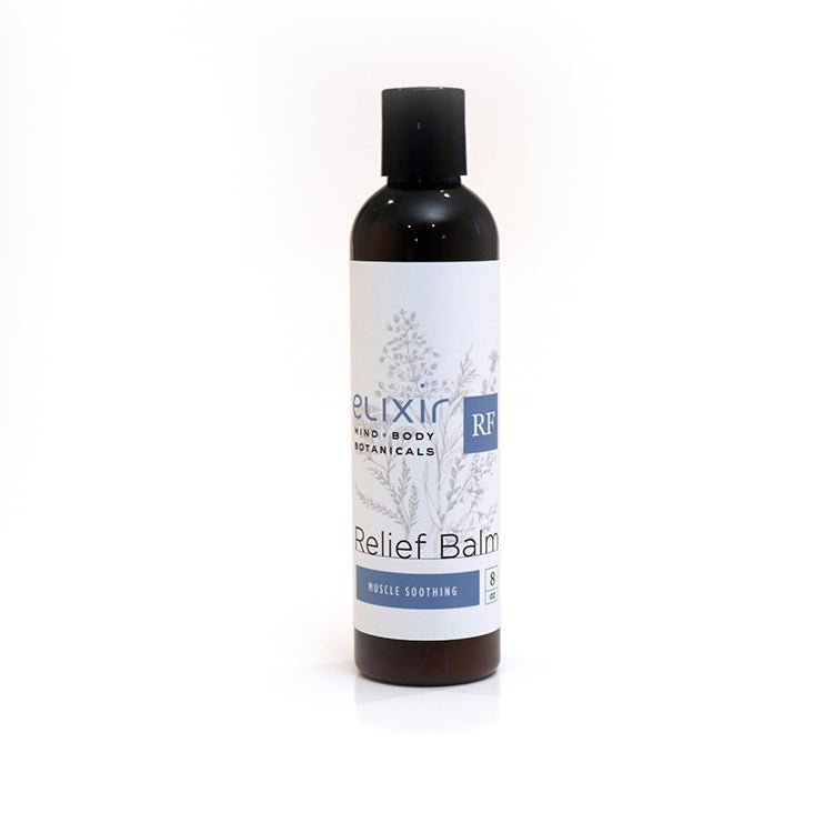 Elixir Mind Body Botanicals 8 oz Relief Balm - Elixir Mind Body Boutique