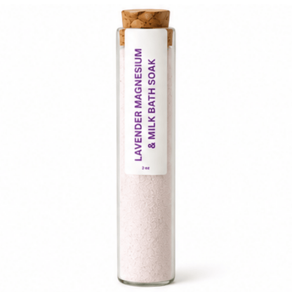 Elixir Mineral Bath Apothecary Vials - Elixir Mind Body Boutique