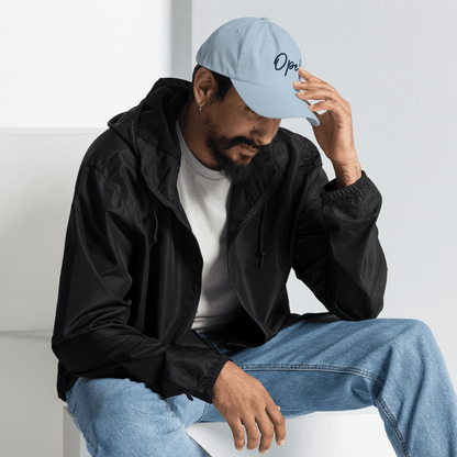 Embroidered "Ope!" Dad Hat | Funny Midwest Slang Baseball Cap | Relatable Gift - Heartland Stitch