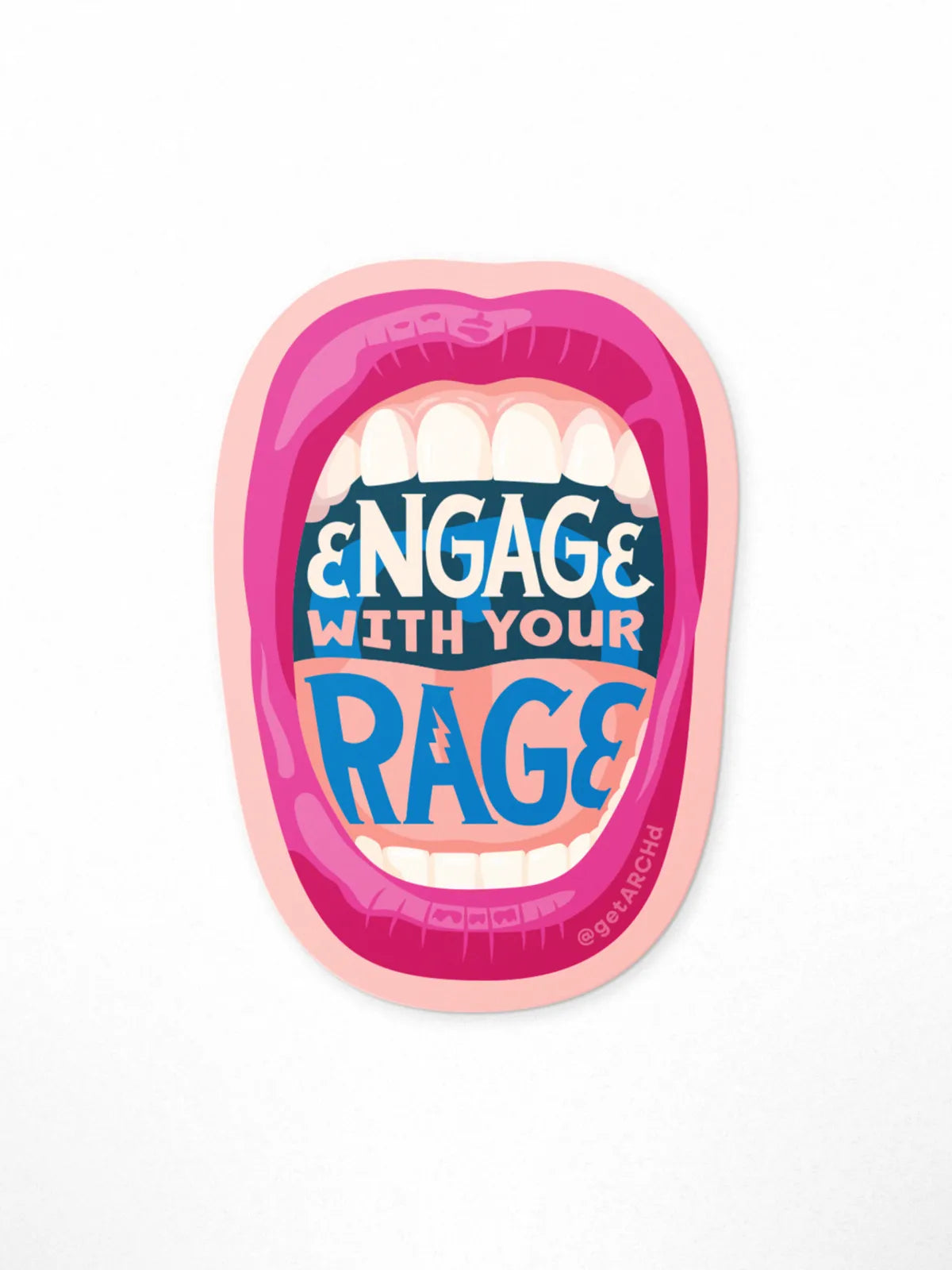 Protest Sticker Pack, set of 6 stickers