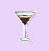 Espresso martini sticker - MangoIllustrated - Sticker