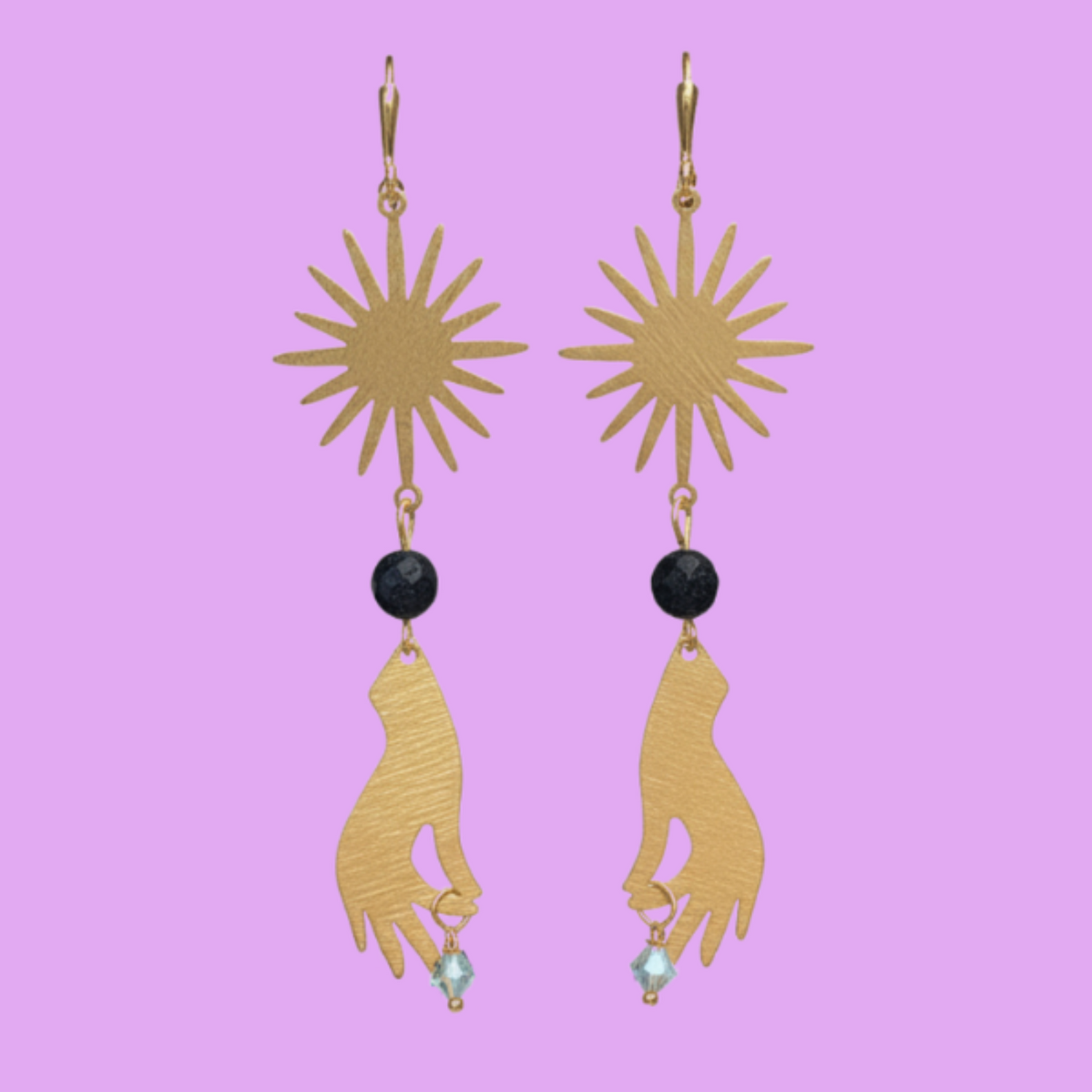 Catch a Falling Star Statement Earrings