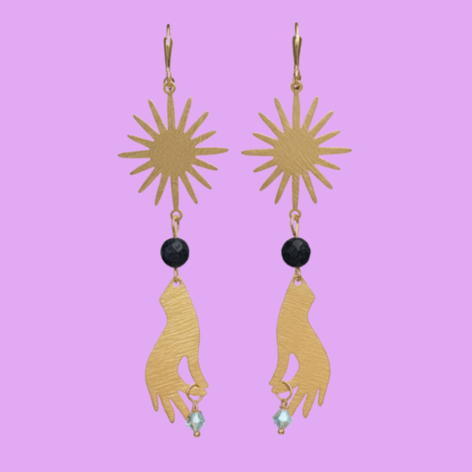 Catch a Falling Star Statement Earrings