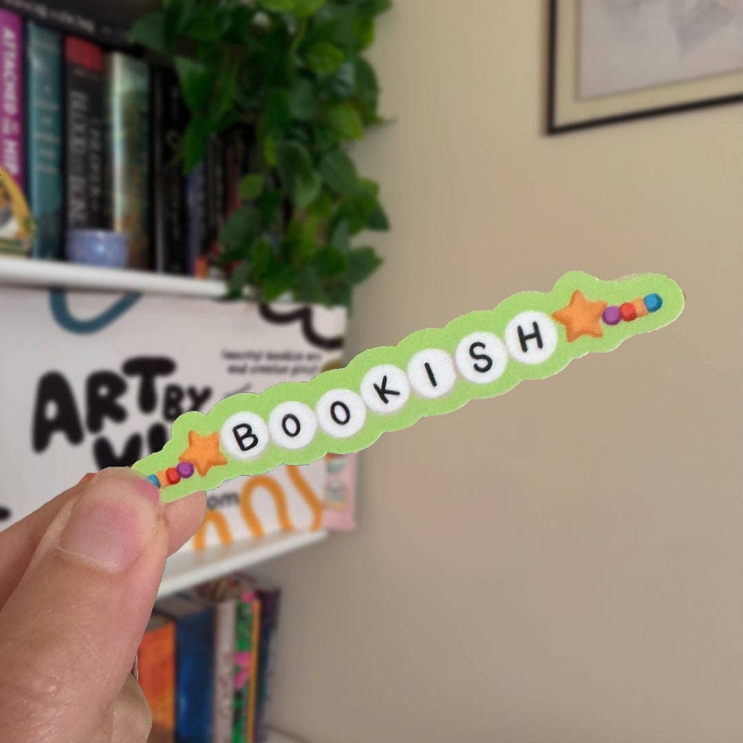 Bookish Friendship Bracelet Sticker | Swiftie Book Lover Sticker