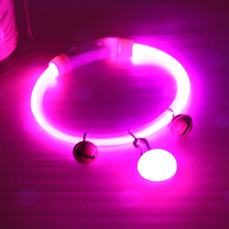 LumiTrail Reflective Rechargeable Tube Collar