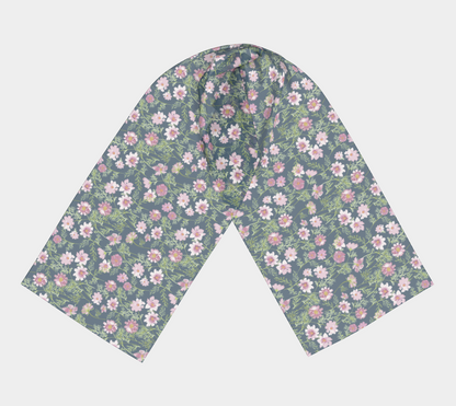 scarf + shawl in airy cosmos