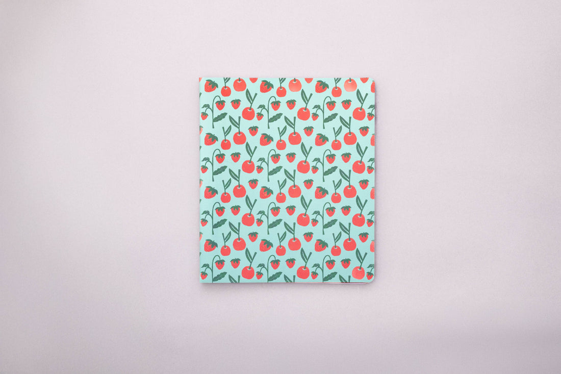 Cherries and Strawberries Undated Weekly Planner