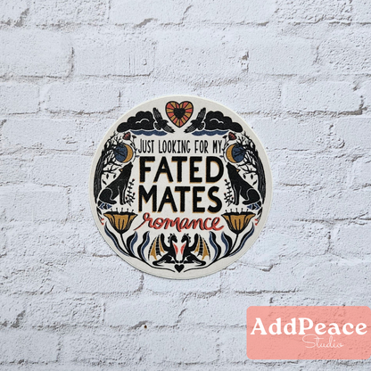 Fated Mates Romance Sticker | Funny Romance Trope Vinyl Decal