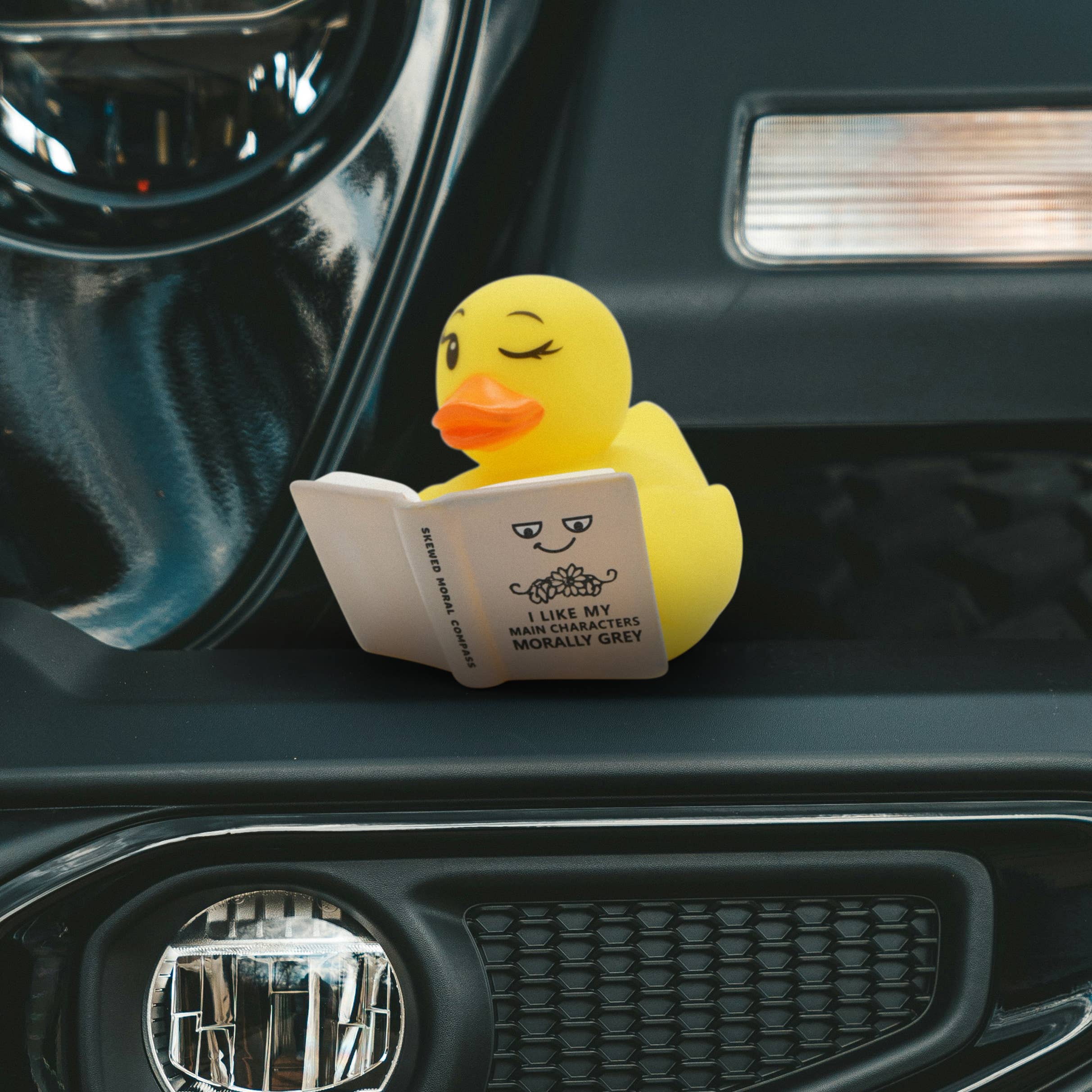 I Like My Main Characters Morally Grey Rubber Duck | Romance Reader Gift