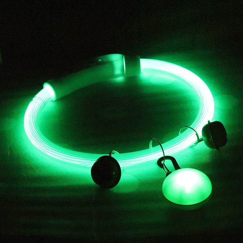 LumiTrail Reflective Rechargeable Tube Collar