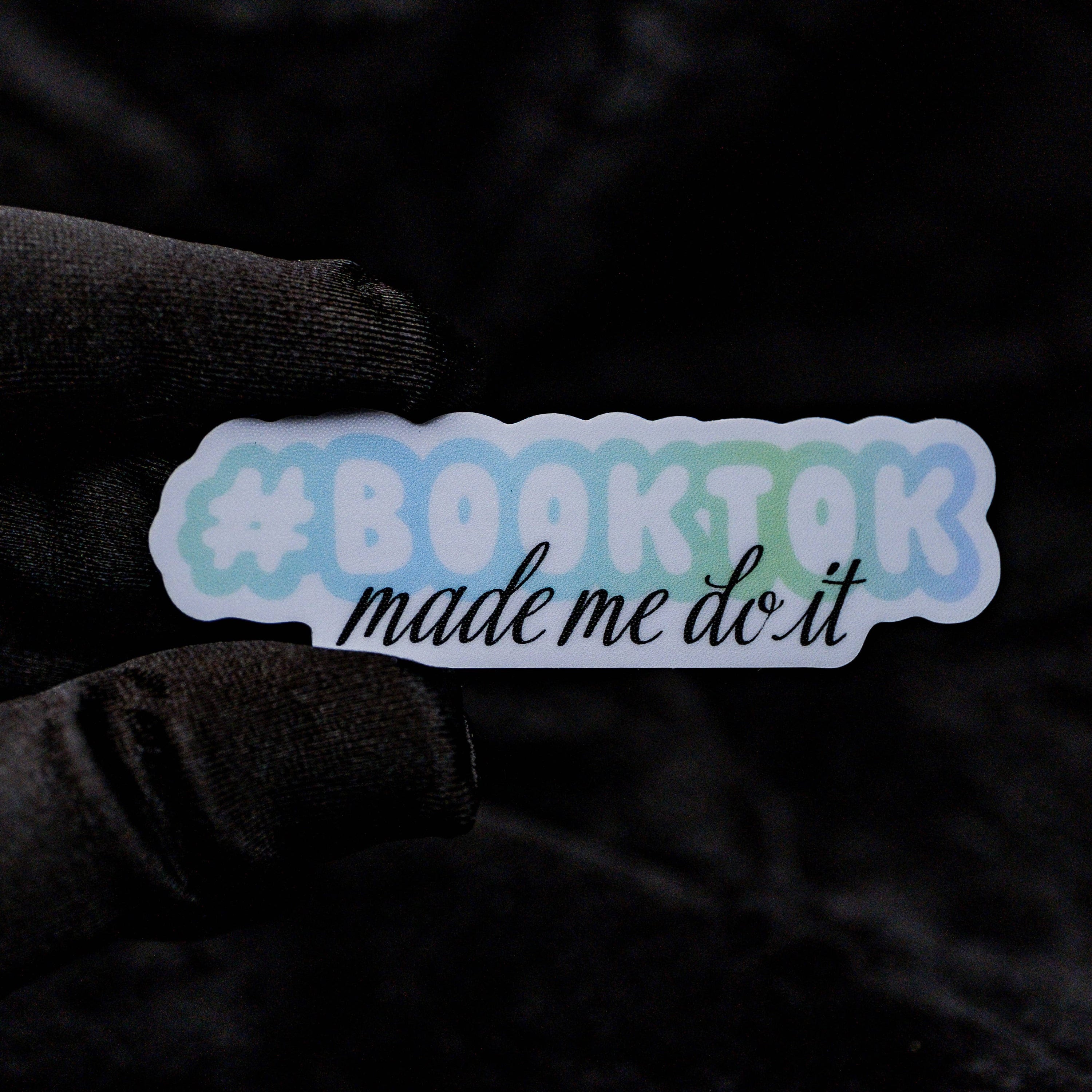 Sticker with &