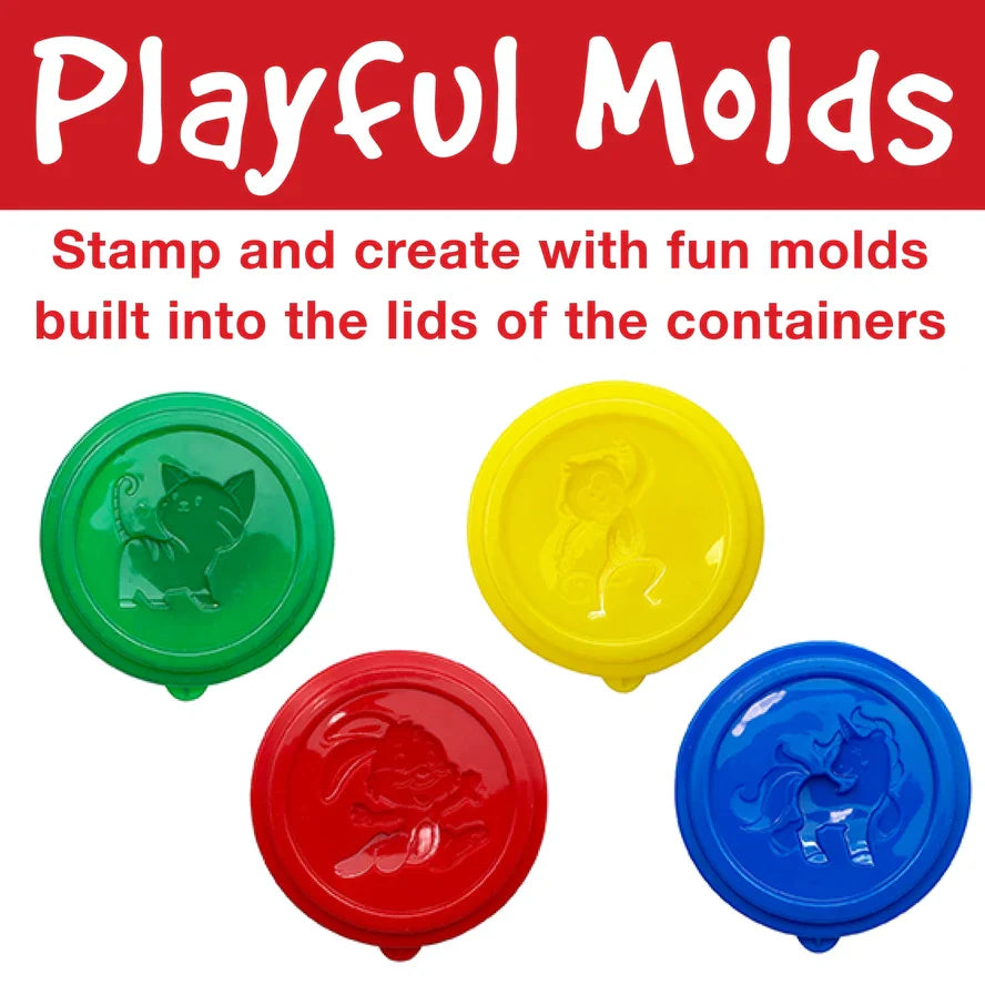 Little Creatives Modeling Dough 4Ct, 2 Varieties