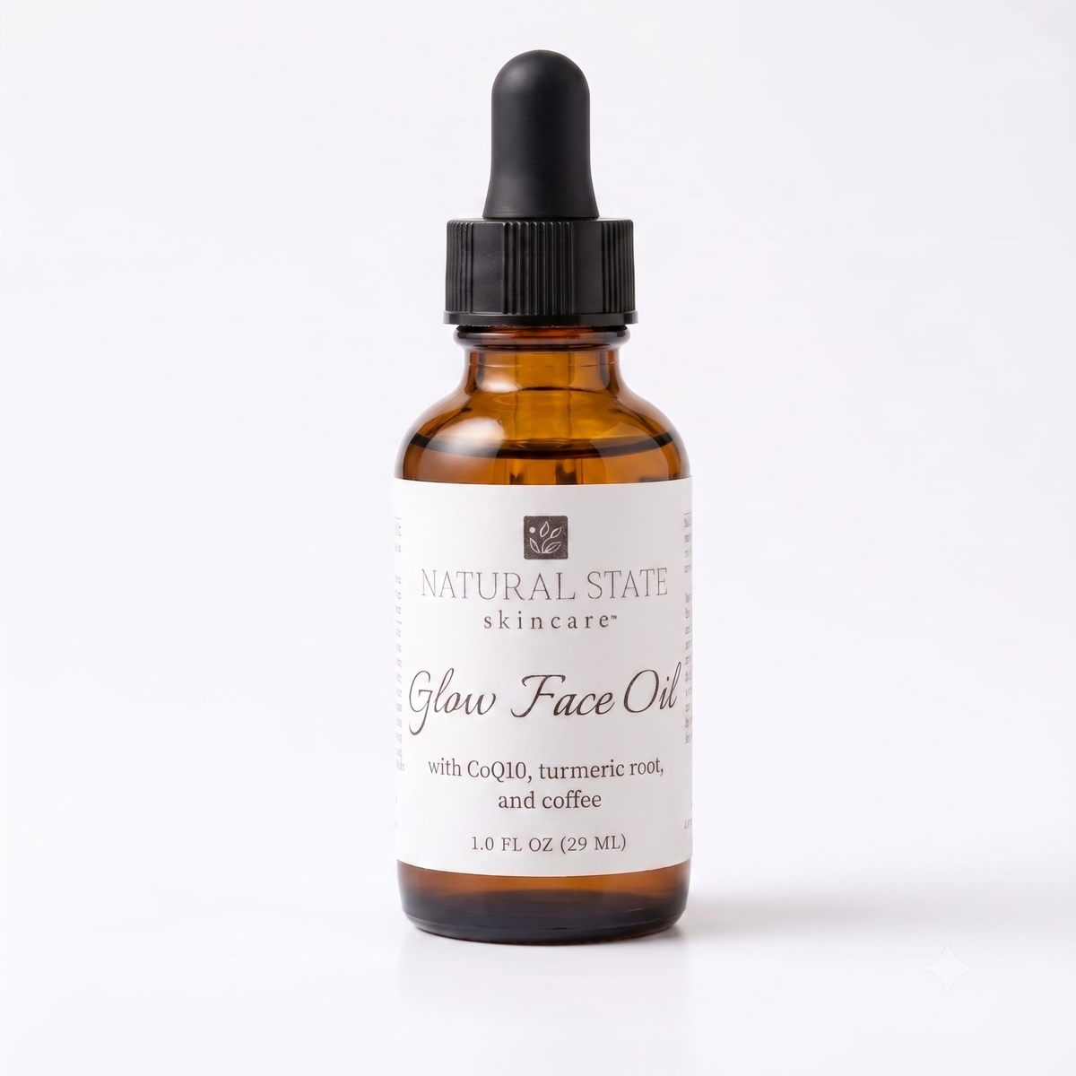 Facial Oil | Herbal Glow Face Oil with CoQ10, Turmeric, and Green Coffee Bean Oil