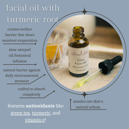 Facial Oil | Glow Face Oil with Turmeric