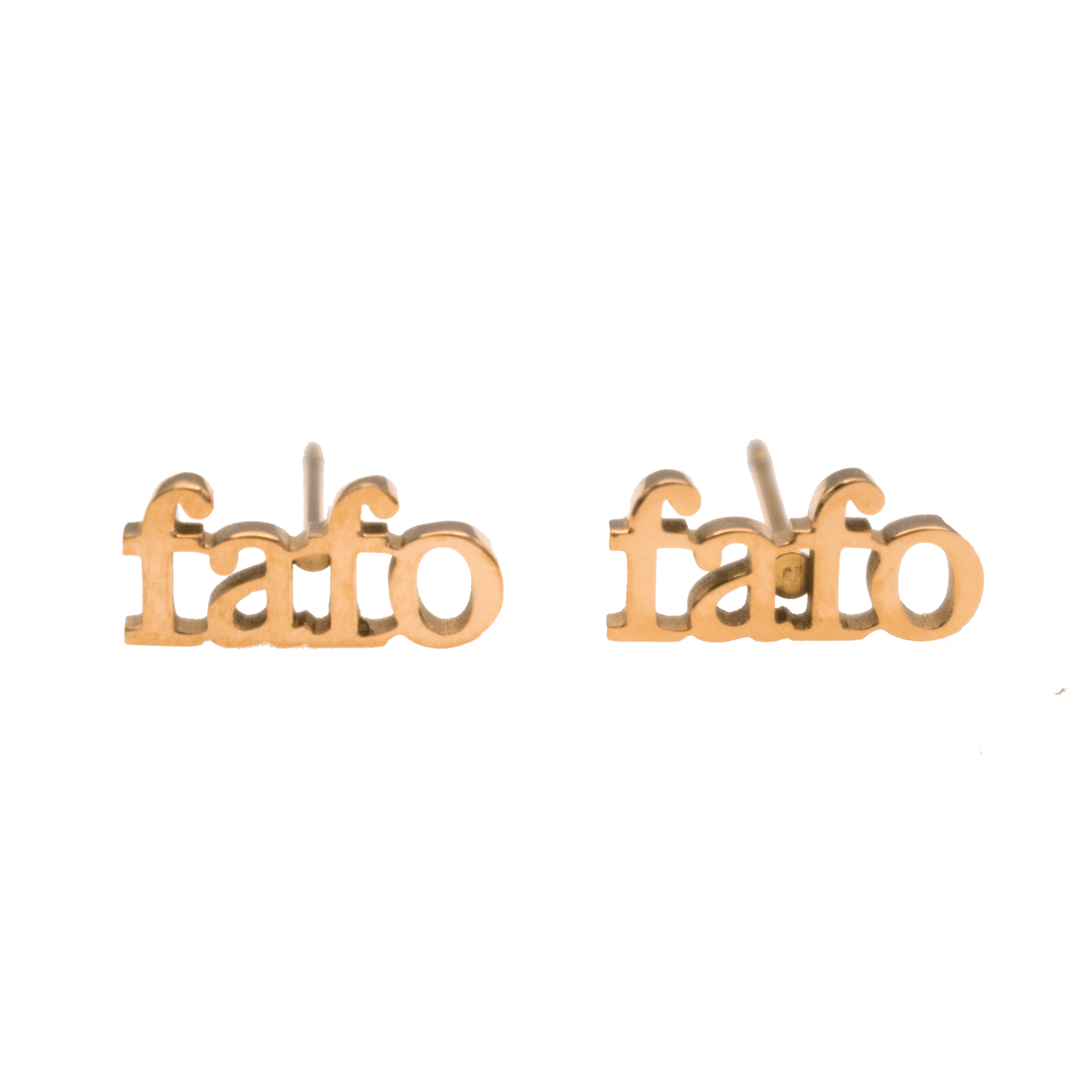 FAFO Acronym Earring Set - Babe co.