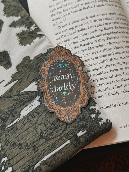 Decorative bookmark with &