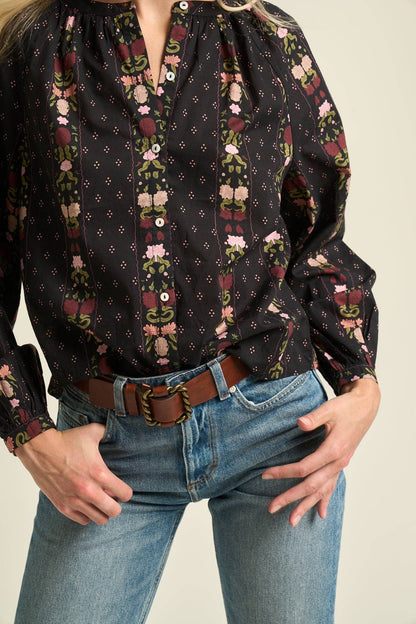 Sonmer Kelly Blouse — Black
