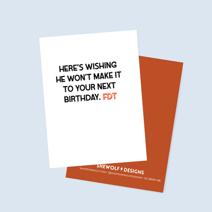 FDT Birthday Card