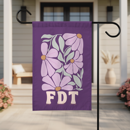 FDT Floral Garden Flag