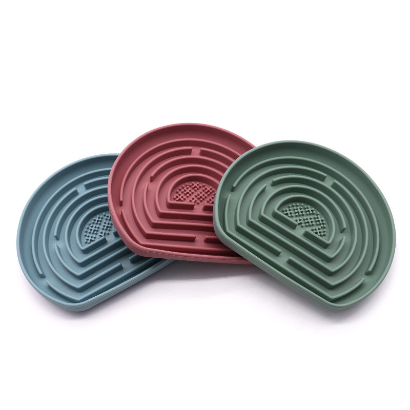 GripFlow™ Silicone Slow Feeder Bowl