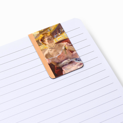 Mary Cassatt Magnetic Bookmark — Woman with a Pearl Necklace