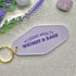 Keychain with &