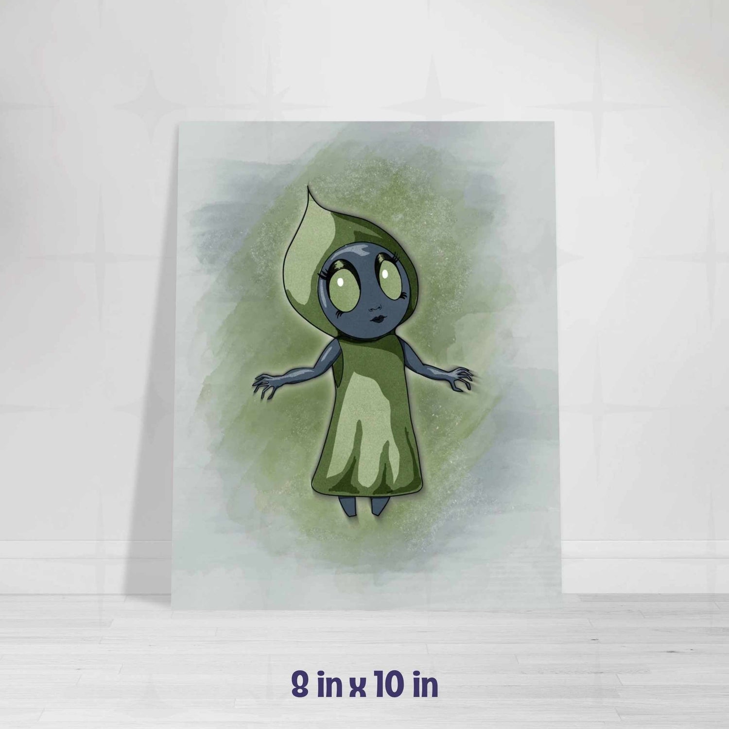 Little Flatwoods Monster Art Print