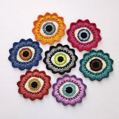 Flower Eye Applique